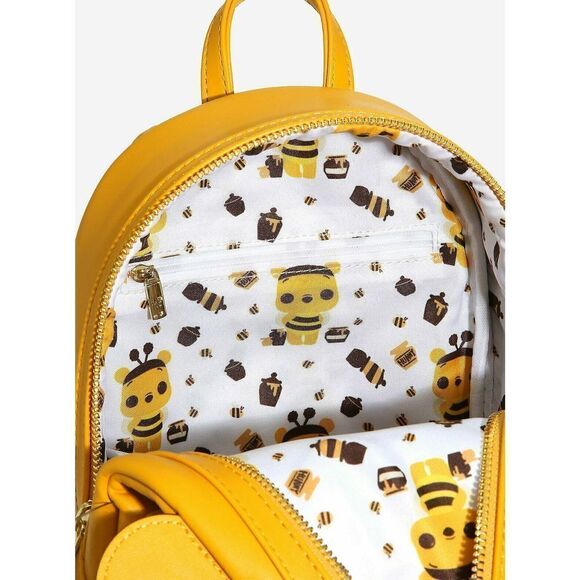 Loungefly Funko POP Disney Winnie the Pooh Bee Mini Backpack New main image 5